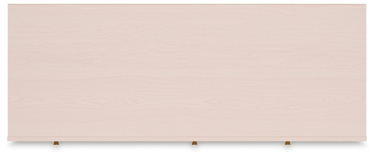 Wistenpine Blush Dresser by Ashley at Eve Furniture