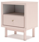 Wistenpine Blush Nightstand by Ashley at Eve Furniture