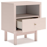 Wistenpine Blush Nightstand by Ashley at Eve Furniture