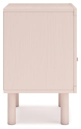 Wistenpine Blush Nightstand by Ashley at Eve Furniture