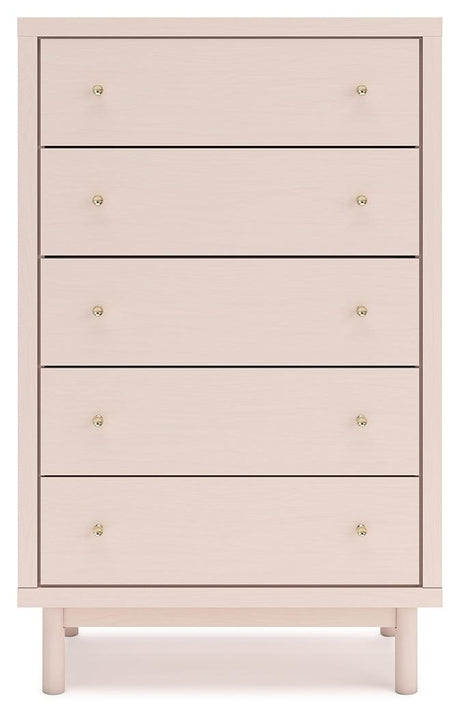 Wistenpine Blush Chest of Drawers by Ashley at Eve Furniture