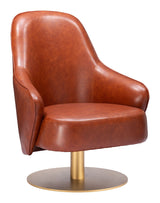 Withby Brown Accent Chair by Zuomod at Eve Furniture