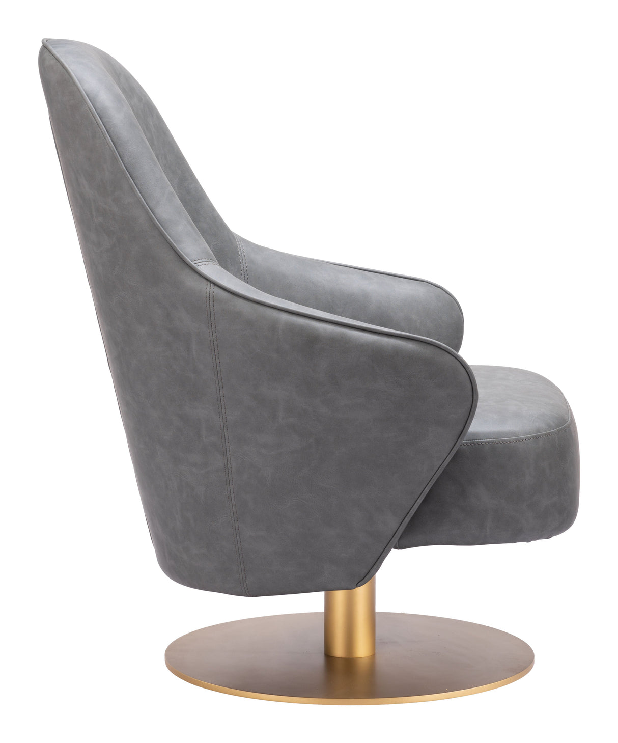 Withby Gray Accent Chair by Zuomod at Eve Furniture