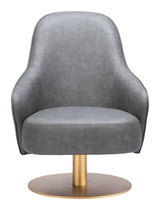 Withby Gray Accent Chair by Zuomod at Eve Furniture