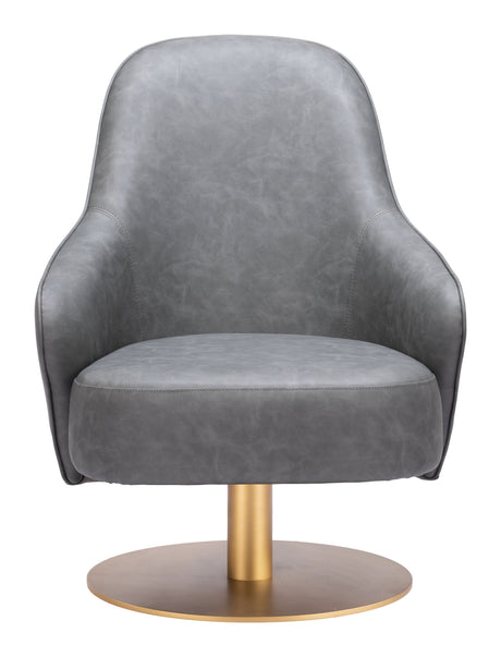 Withby Gray Accent Chair by Zuomod at Eve Furniture