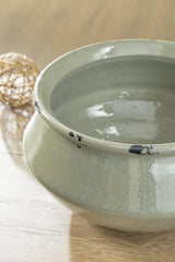 Wittbell Antique Sage Bowl by Ashley at Eve Furniture