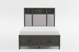 Wittenberry Gray California King Platform Bed by Homelegance at Eve Furniture
