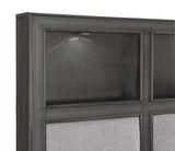 Wittenberry Gray California King Platform Bed by Homelegance at Eve Furniture