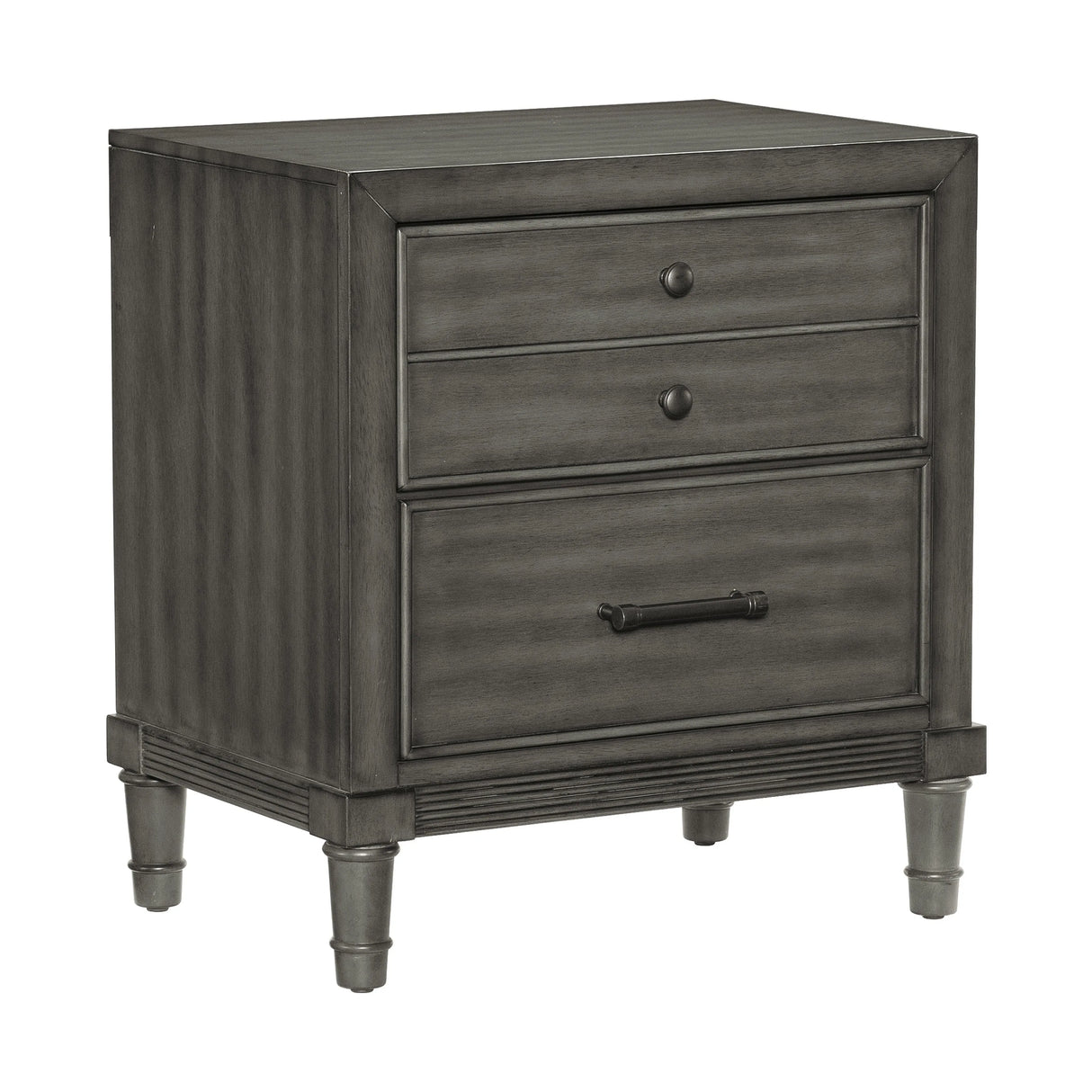 Wittenberry Gray Nightstand by Homelegance at Eve Furniture