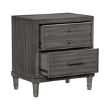 Wittenberry Gray Nightstand by Homelegance at Eve Furniture