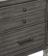 Wittenberry Gray Nightstand by Homelegance at Eve Furniture