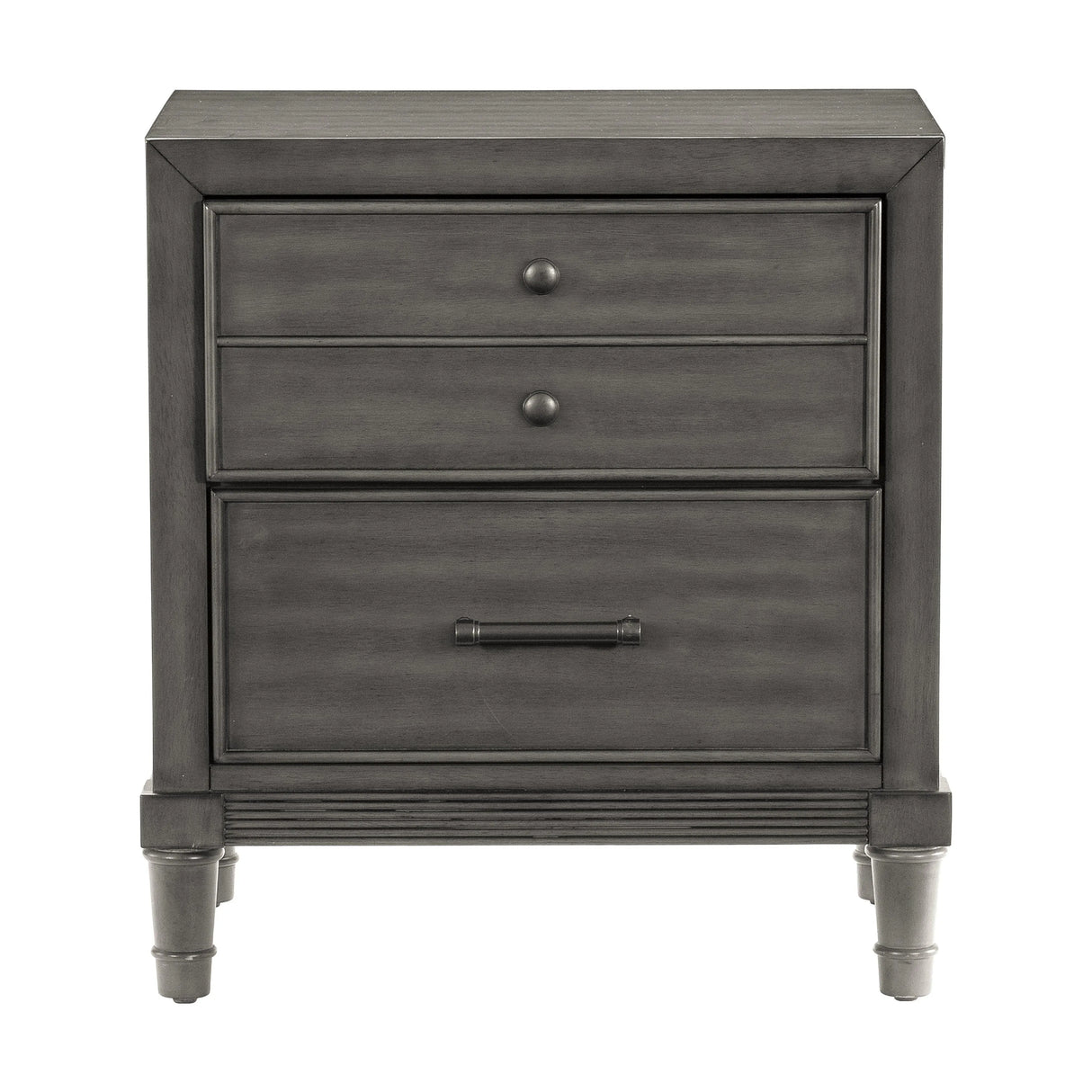 Wittenberry Gray Nightstand by Homelegance at Eve Furniture