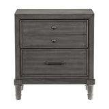 Wittenberry Gray Storage Platform Bedroom Set by Homelegance at Eve Furniture