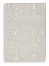 Wolbert Tan/Ivory Medium Rug by Ashley at Eve Furniture