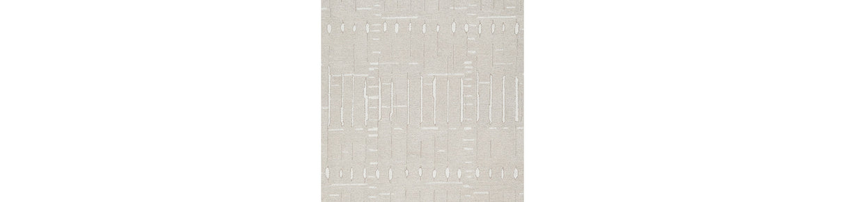 Wolbert Tan/Ivory Medium Rug by Ashley at Eve Furniture