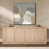 Wolden Antique Beige 4 Door Buffet by Classic Home at Eve Furniture