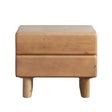 Wolfe Oak Wood Nightstand by Diamond Sofa at Eve Furniture