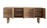 Wolfe Oak Wood Sideboard by Diamond Sofa at Eve Furniture