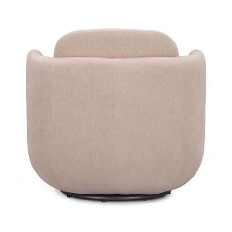 Wolfie Chenille Swivel Chair by TOV Furniture at Eve Furniture