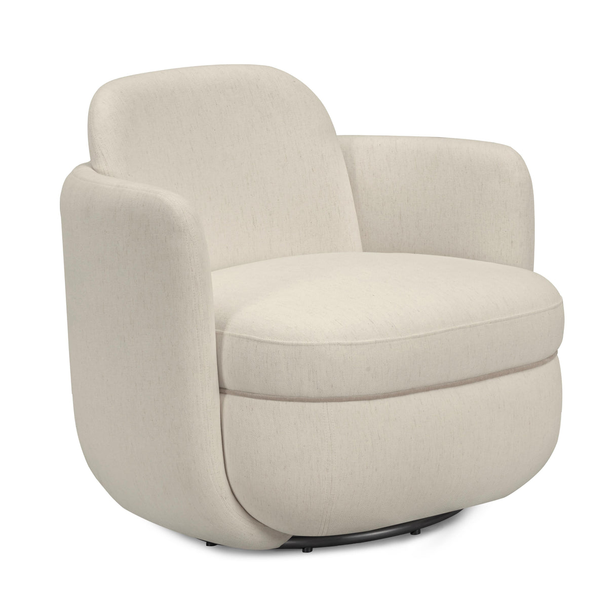 Wolfie Chenille Swivel Chair by TOV Furniture at Eve Furniture