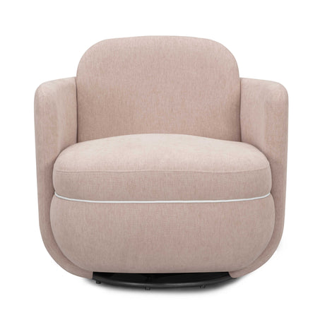 Wolfie Chenille Swivel Chair by TOV Furniture at Eve Furniture