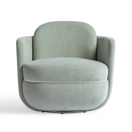Wolfie Velvet Swivel Chair by TOV Furniture at Eve Furniture