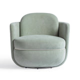 Wolfie Velvet Swivel Chair by TOV Furniture at Eve Furniture