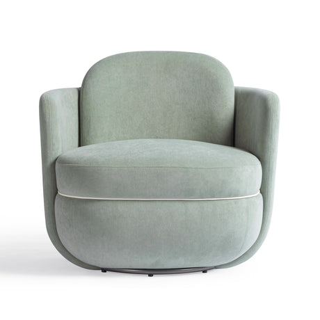 Wolfie Velvet Swivel Chair by TOV Furniture at Eve Furniture