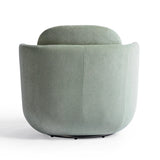 Wolfie Velvet Swivel Chair by TOV Furniture at Eve Furniture