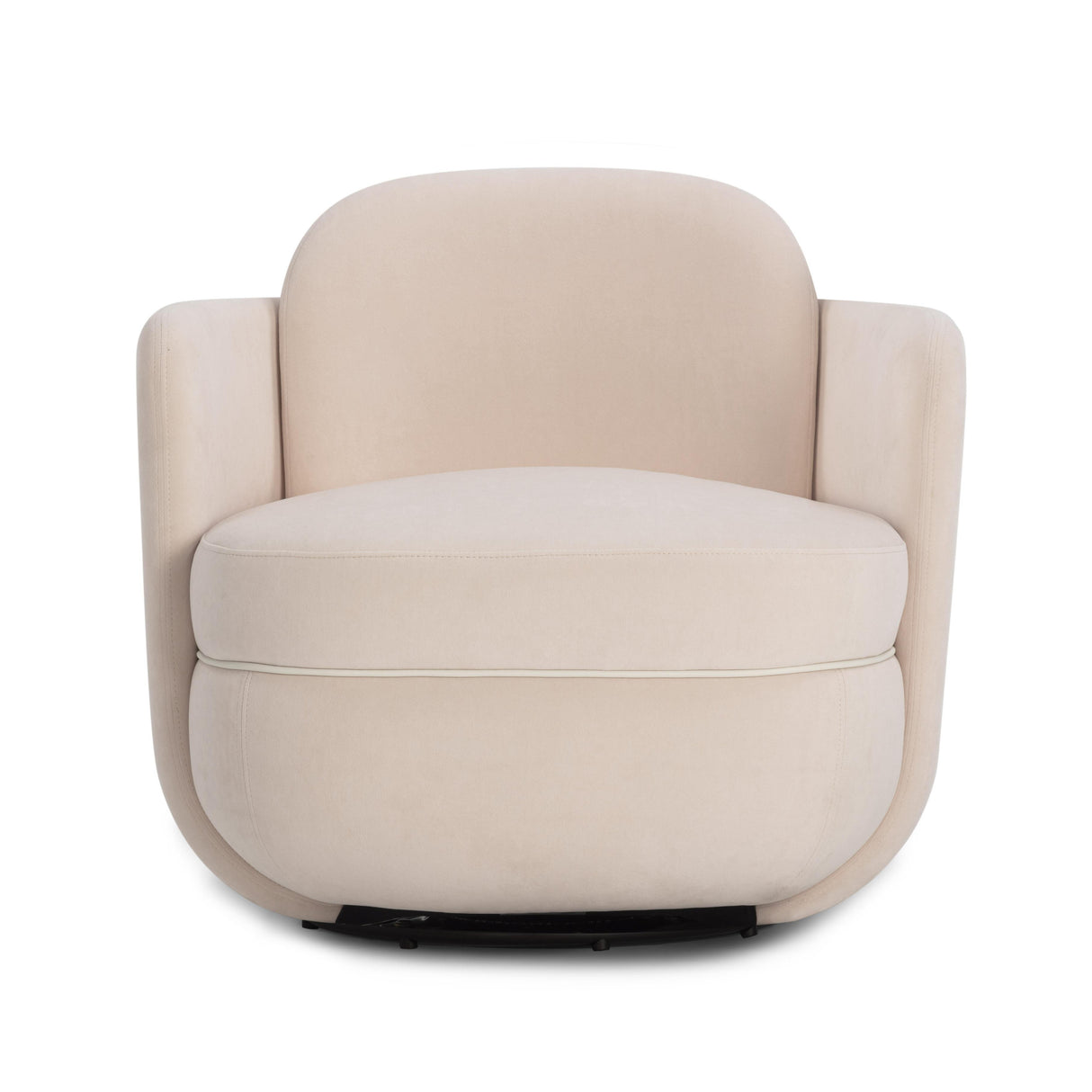 Wolfie Velvet Swivel Chair by TOV Furniture at Eve Furniture