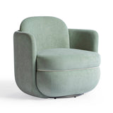 Wolfie Velvet Swivel Chair by TOV Furniture at Eve Furniture