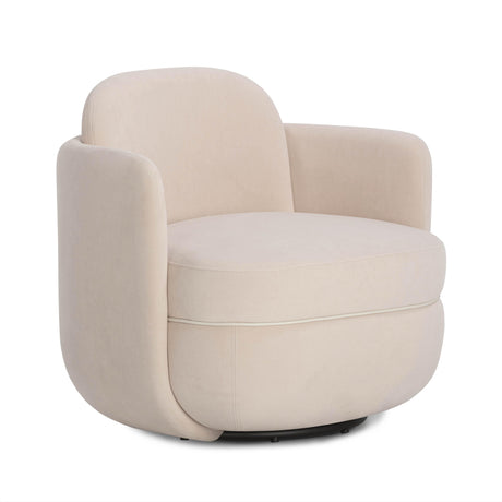 Wolfie Velvet Swivel Chair by TOV Furniture at Eve Furniture