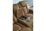 Wolfridge Brindle Power Reclining Sofa, Loveseat and Recliner by Ashley at Eve Furniture