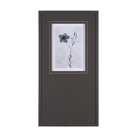 Wonderful Wildflowers XIV Neutral by Deborah Revell a Hand Embellished Framed Art Print Matted under by Mercana at Eve Furniture