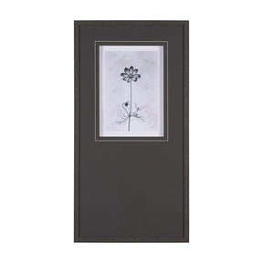 Wonderful Wildflowers XVI Neutral by Deborah Revell a Hand Embellished Framed Art Print Matted under by Mercana at Eve Furniture