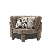 Wonderland Cola Brown 6-Piece RAF Sectional by New Era Innovations at Eve Furniture