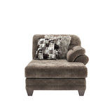 Wonderland Cola Brown 6-Piece RAF Sectional by New Era Innovations at Eve Furniture