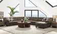 Wonderland Cola Brown 6-Piece RAF Sectional by New Era Innovations at Eve Furniture