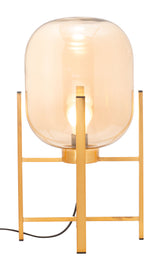 Wonderwall Gold Table Lamp by Zuomod at Eve Furniture