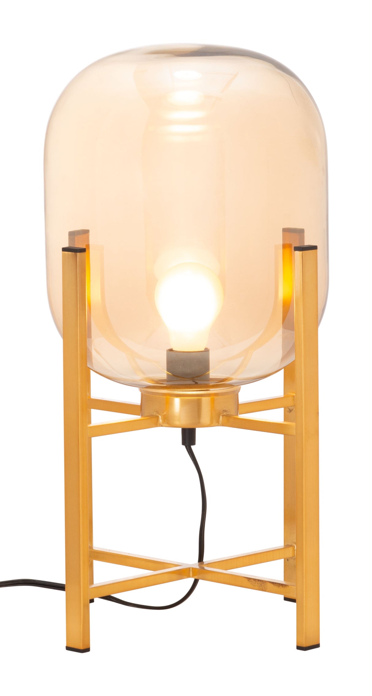 Wonderwall Gold Table Lamp by Zuomod at Eve Furniture