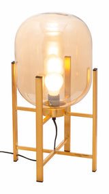 Wonderwall Gold Table Lamp by Zuomod at Eve Furniture