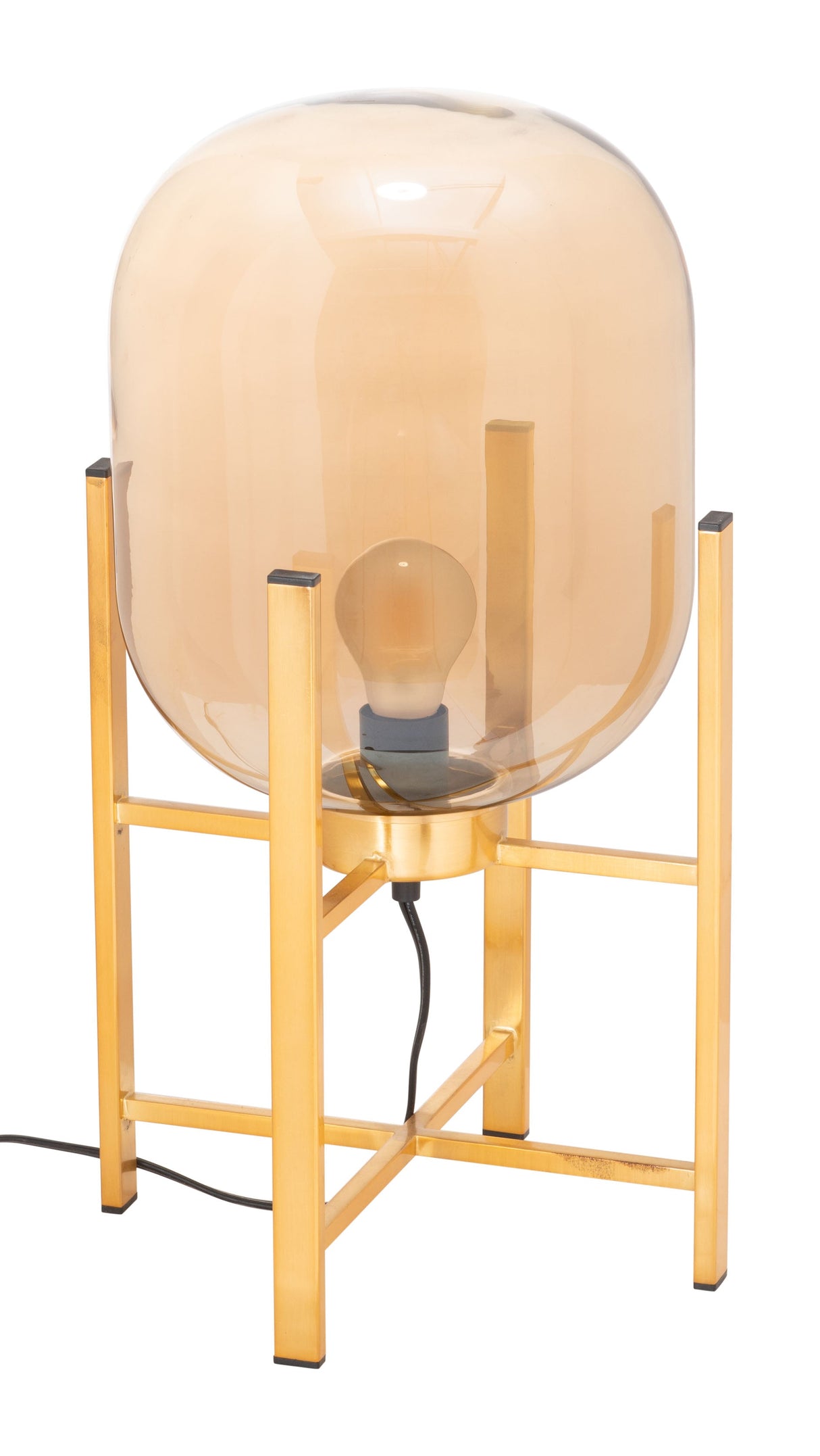 Wonderwall Gold Table Lamp by Zuomod at Eve Furniture