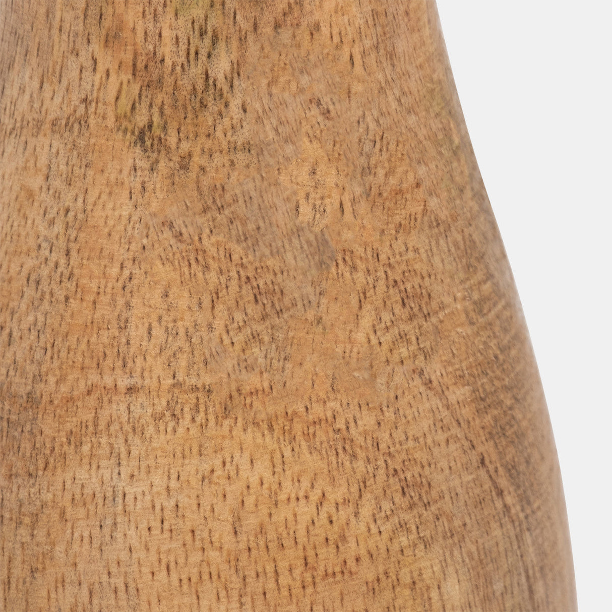 Wood, 10" Coned Mushroom, Olive