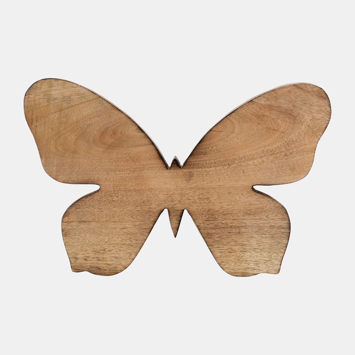 Wood, 12" Butterfly Deco, Brown