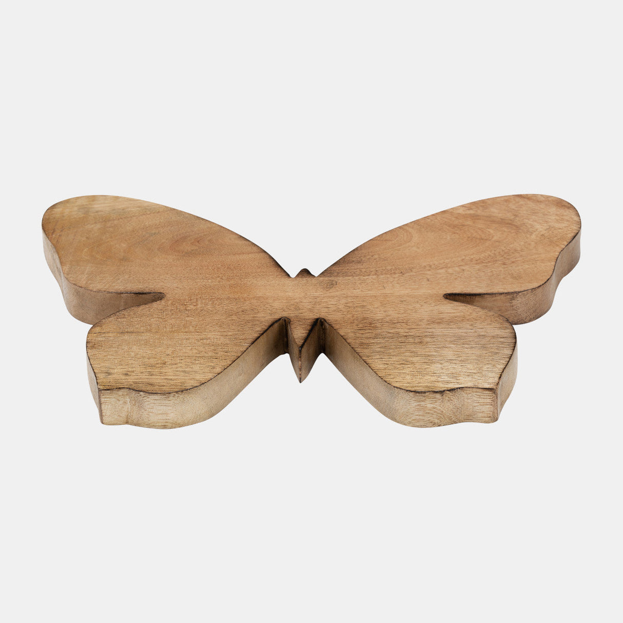 Wood, 12" Butterfly Deco, Brown