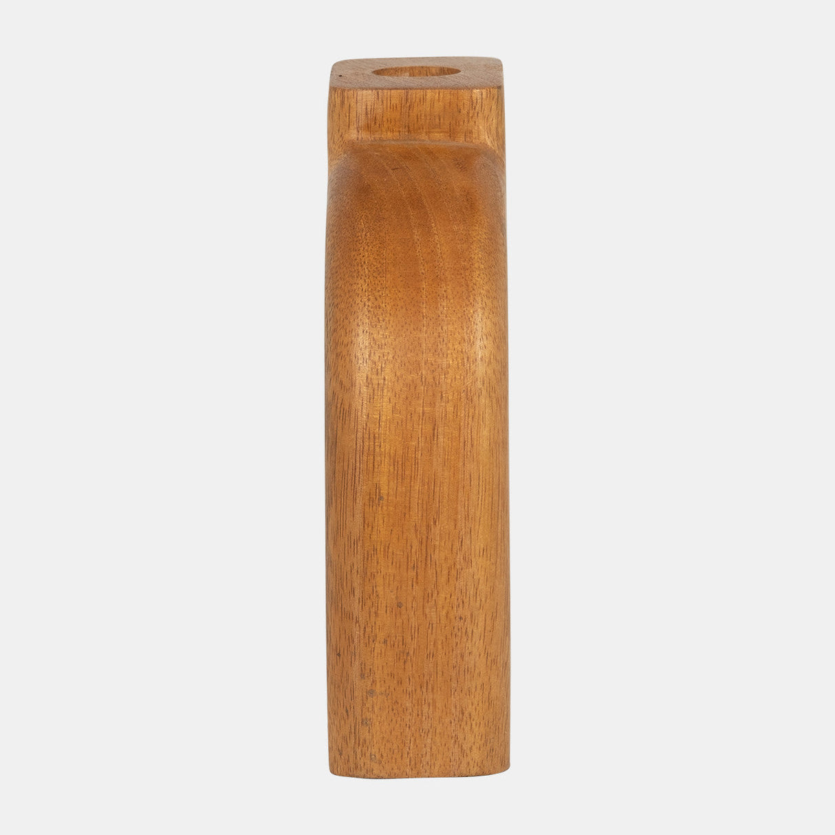 Wood, 7" 3-legged Vase Natural