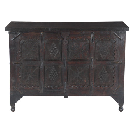 Wood Console Table with Built In Storage Box by Home Trends & Design at Eve Furniture