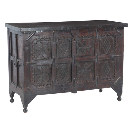 Wood Console Table with Built In Storage Box by Home Trends & Design at Eve Furniture
