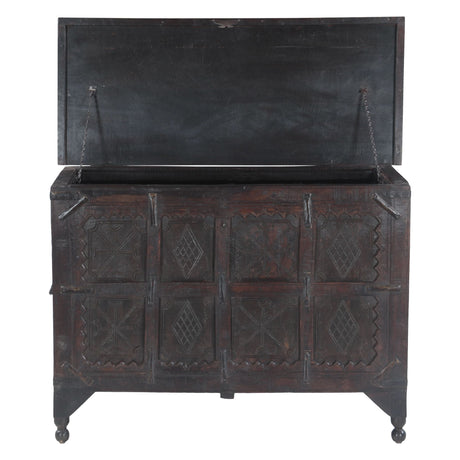 Wood Console Table with Built In Storage Box by Home Trends & Design at Eve Furniture