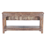 Wood Door Console Table with Bottom Shelf by Home Trends & Design at Eve Furniture